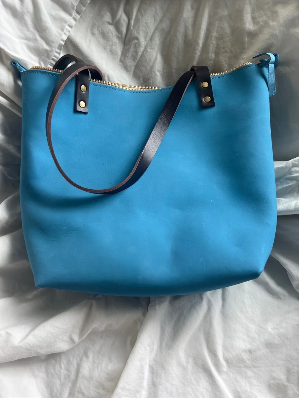 Portland leather goods medium tote